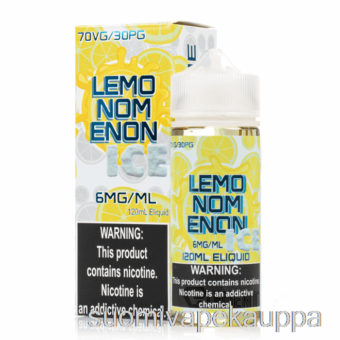 Vape Netistä Jää Lemonomenon - Nomenon E-nesteet - 120ml 3mg